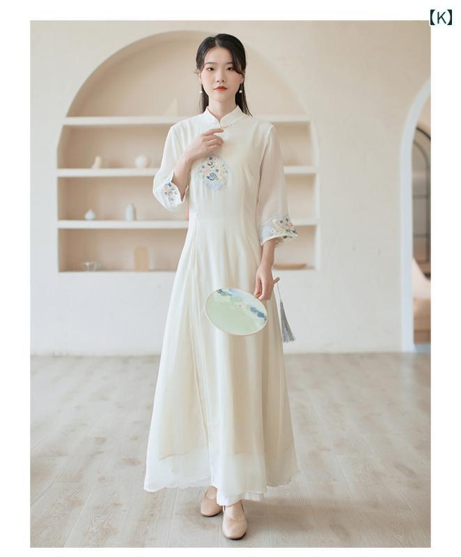 楽天市場】チャイナドレス アオザイ パーティー レセプション