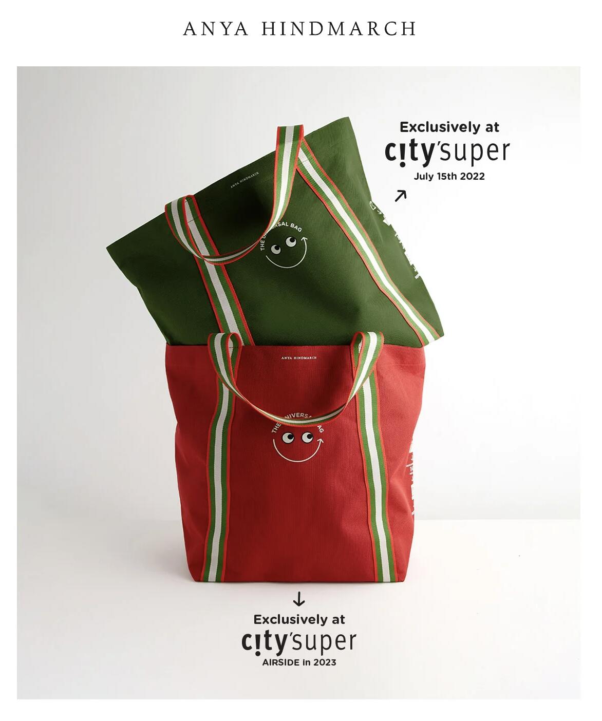 楽天市場】アニヤハインドマーチ トートバッグ 香港 city'Super限定