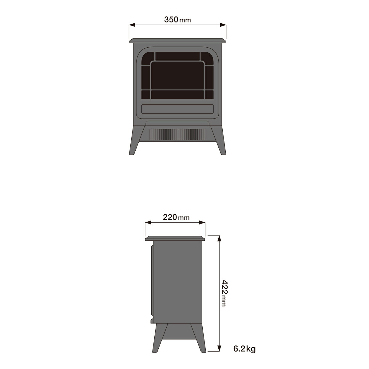 楽天市場】ディンプレックス オプティフレーム 電気暖炉 マイクロ