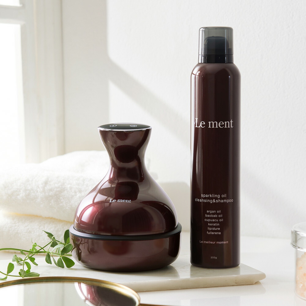 楽天市場】Le ment（ルメント）EMSヘッドスパ 頭皮ケア シャンプー