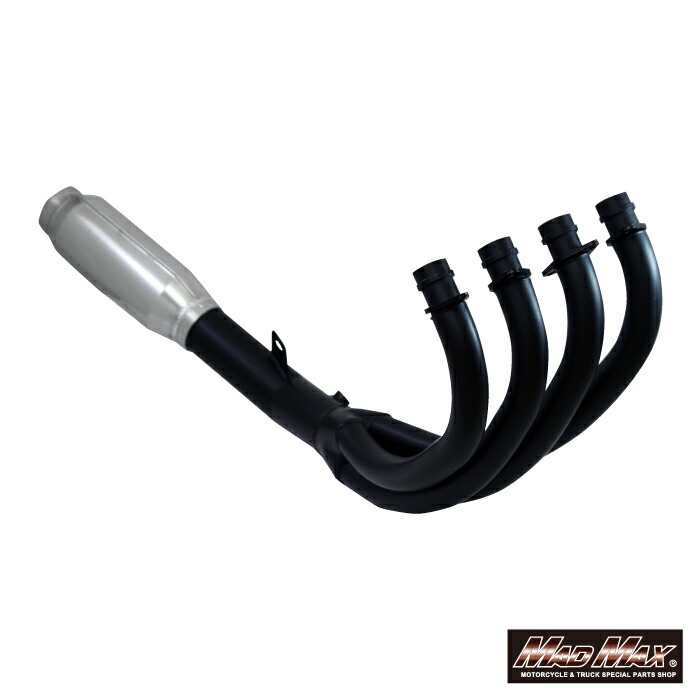 バリオス1 MADMAXショート管　ブラック MM10-0022B MADMAX製 バリオス1 ショート管 ブラック 1本 MAD MAX