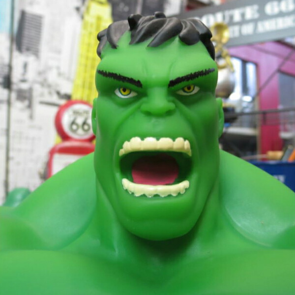 楽天市場】貯金箱 ハルク バスト バンク □ HULK アベンジャーズ