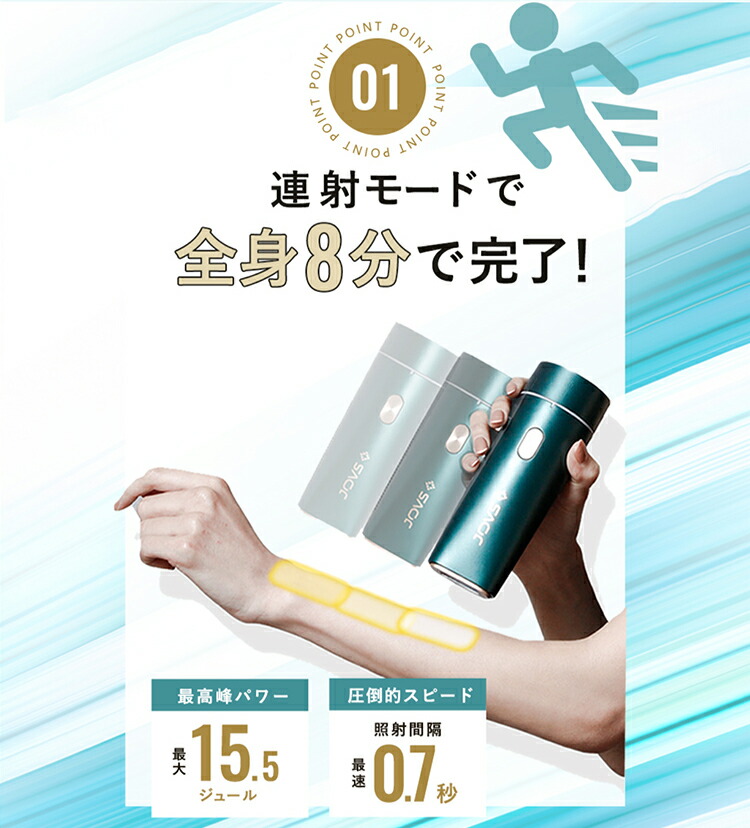 楽天市場】メンズ 脱毛器 JOVS Dora2 SRモード A366 ヒゲ 顔 ワキ VIO