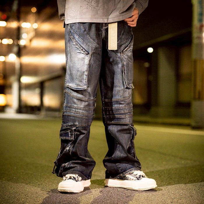 楽天市場】【最短即日発送】 VALABASAS DENIM PANTS ヴァラバサス