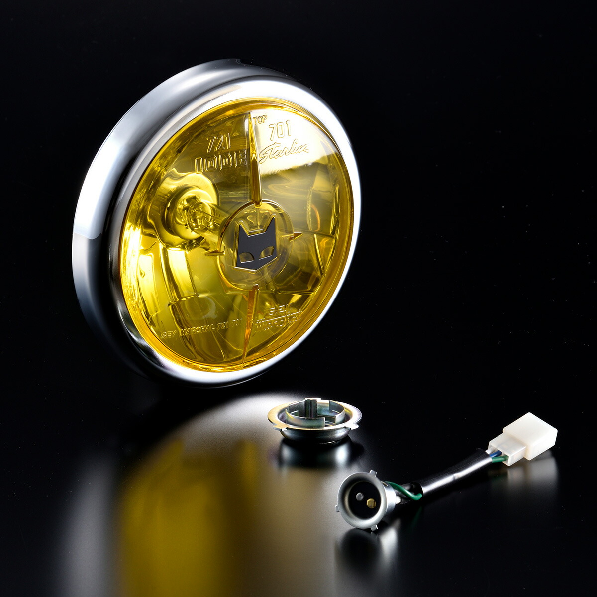 楽天市場】MARCHAL マーシャル ヘッドライト 721・701 スタールクス