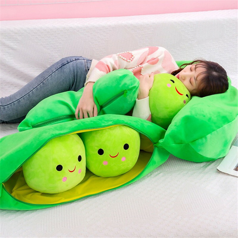 楽天市場】送料無料 ぬいぐるみ 抱き枕 枝豆 エンドウ 子供 おもちゃ