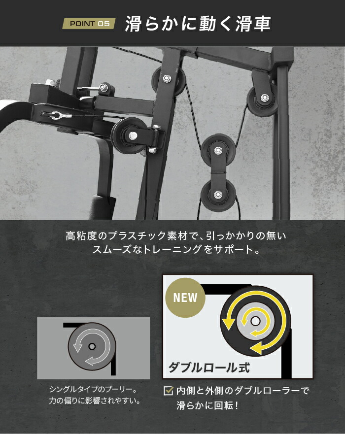 楽天市場】ホームジム マルチジム 新モデル 筋トレ マルチホームジム