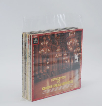 楽天市場】LPレコード外袋 PP製 透明 大（LP約15枚） 500枚セット（LP