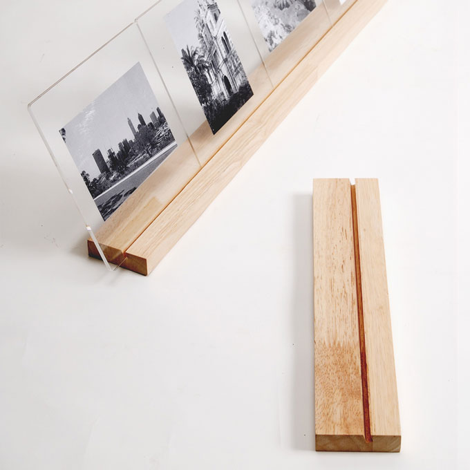 楽天市場】フォトスタンド ショートタイプ（アクリルフォトフレーム