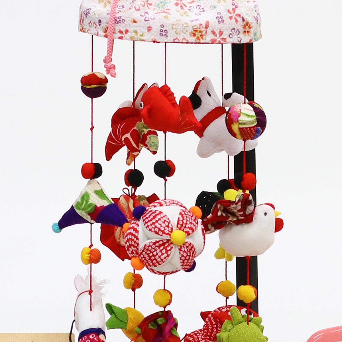 楽天市場】久月 つるし飾り つるし雛 夢子 スタンド付 オルゴール付