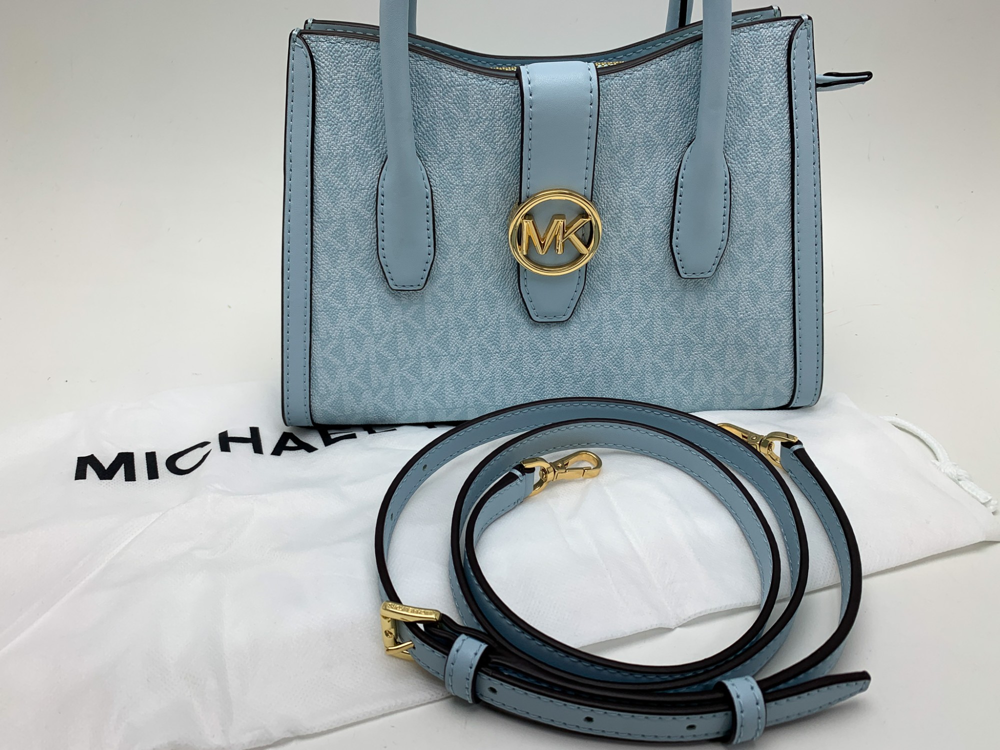 楽天市場】MICHAEL KORS マイケルコース 水色 ブルー系 ペールカラー
