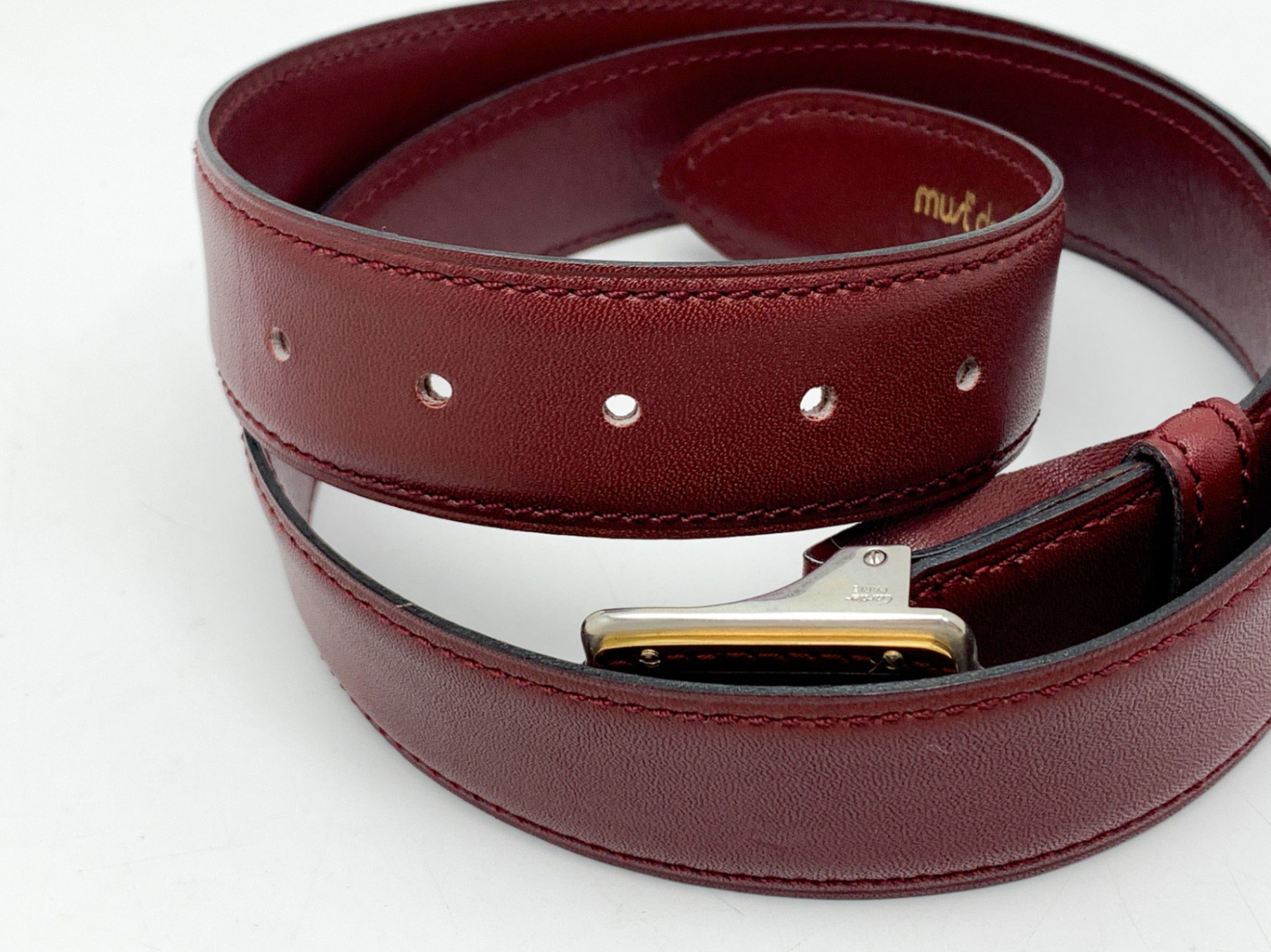 楽天市場】Cartier カルティエ ボルドー ワインレッド えんじ色