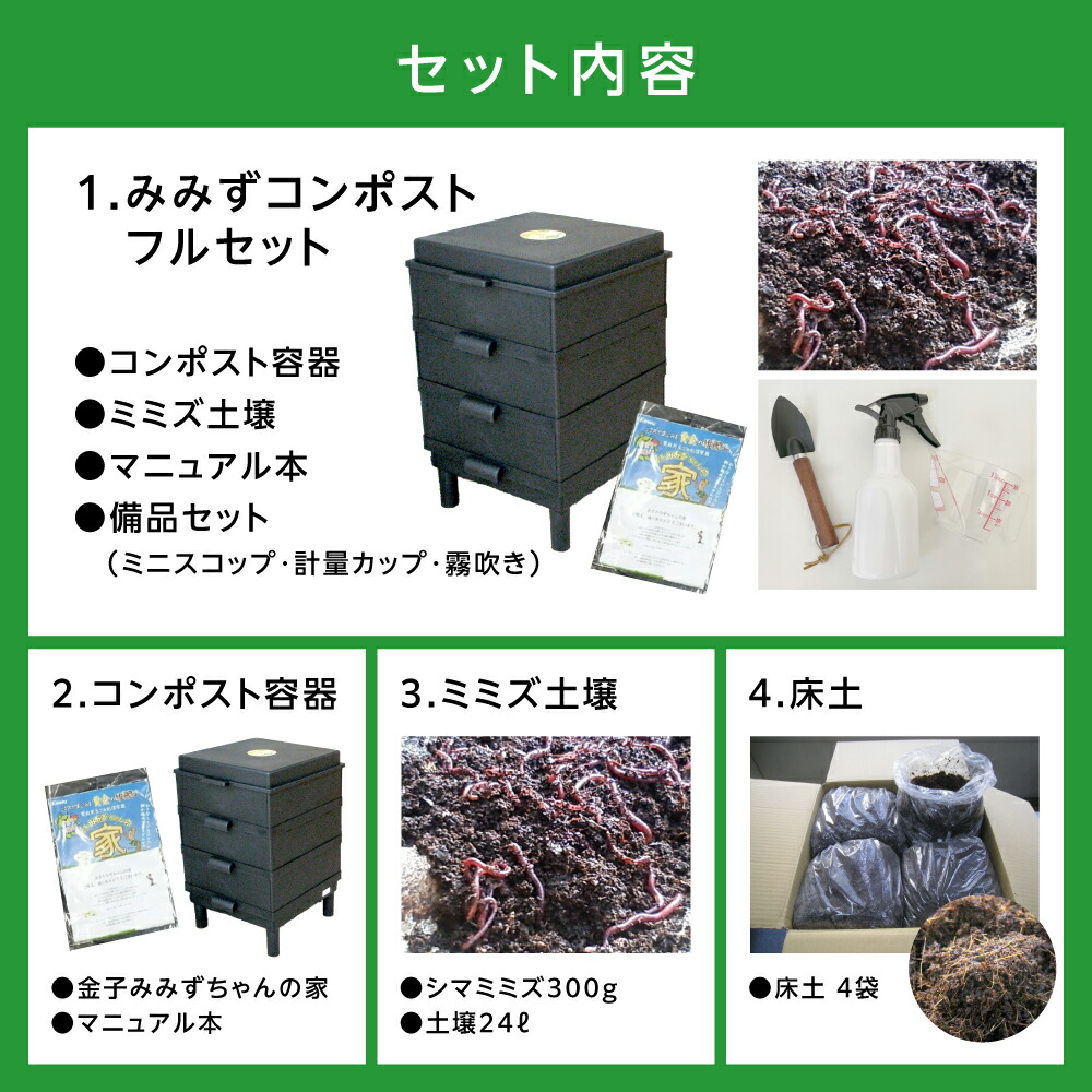 楽天市場】【150H限定 エントリーでポイント10倍】 ミミズコンポスト