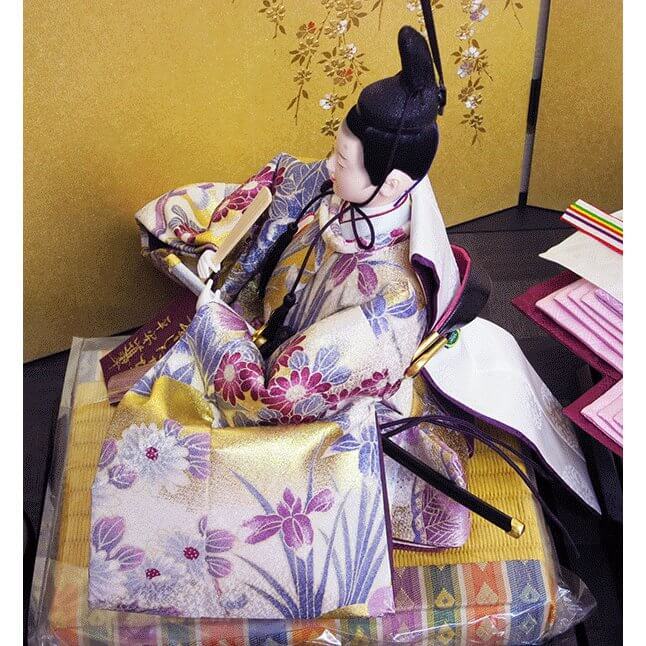 楽天市場】雛人形 親王飾り 平安道翠 舞雛 金彩京友禅 衣裳着 高級