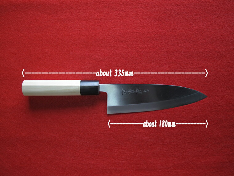 楽天市場】源泉正 [IZUMIMASA]白鋼本霞 出刃包丁 180mm : 堺高級料理
