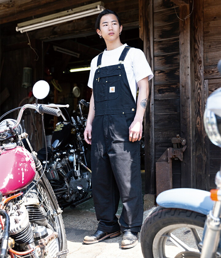 楽天市場】Carhartt カーハート オーバーオール レングス32 ダブルニー