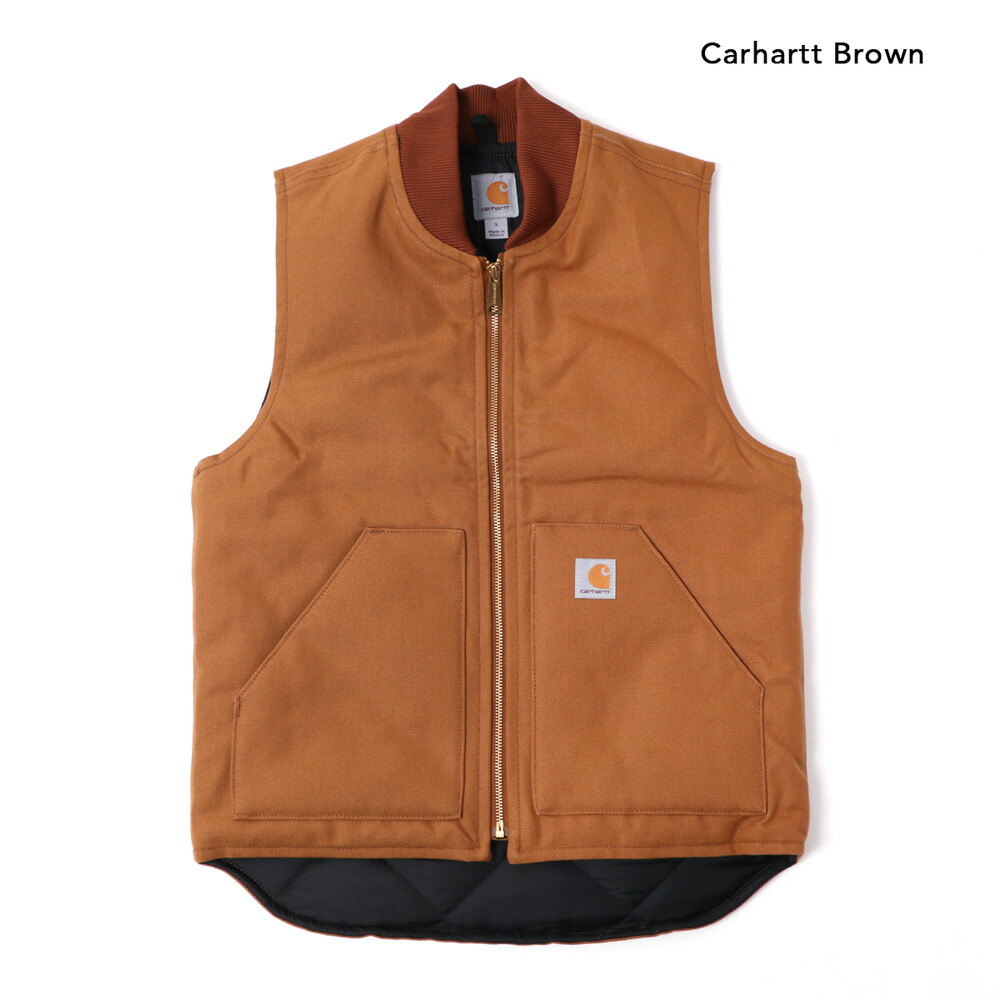楽天市場】Carhartt カーハート #V01 MEN'S DUCK VEST ARCTIC-QUILT