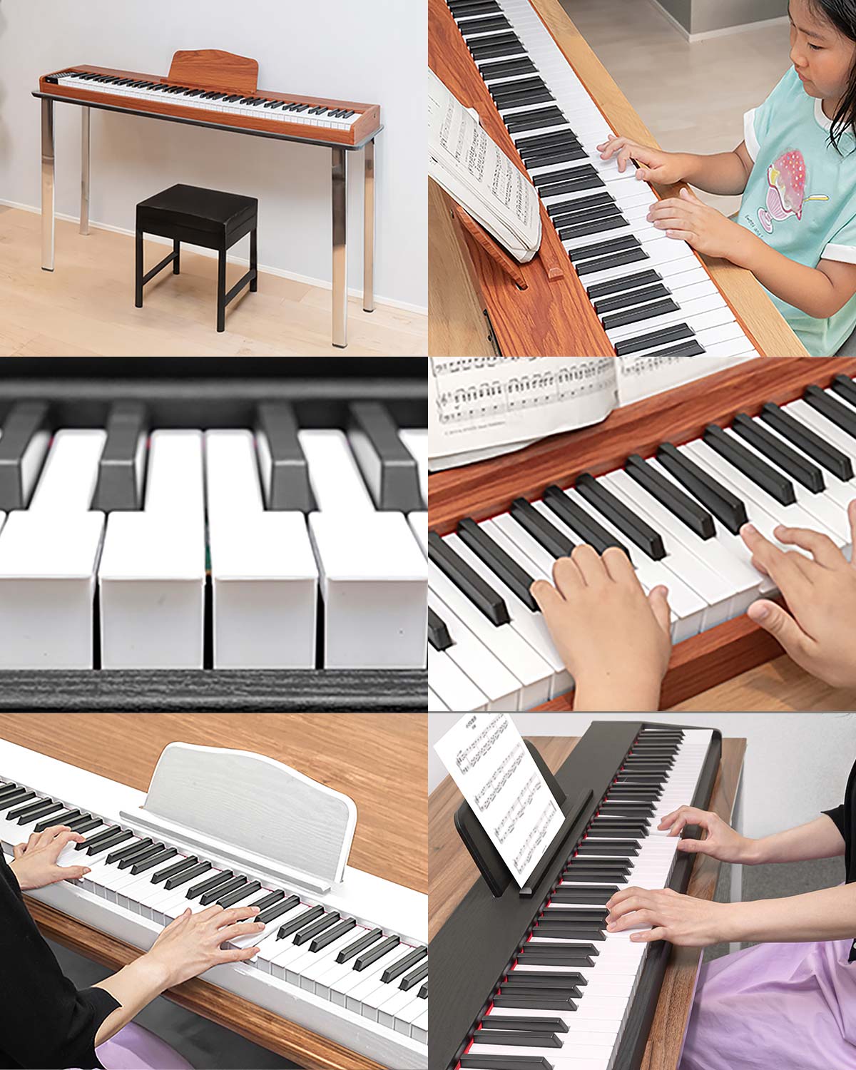 楽天市場】【3/1ワンダフルデー特価】【楽天1位】RiZKiZ 電子ピアノ 88