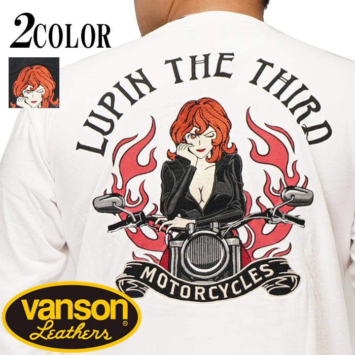 楽天市場】ルパン三世 刺繍 ロング Tシャツ メンズ 峰不二子 バイク