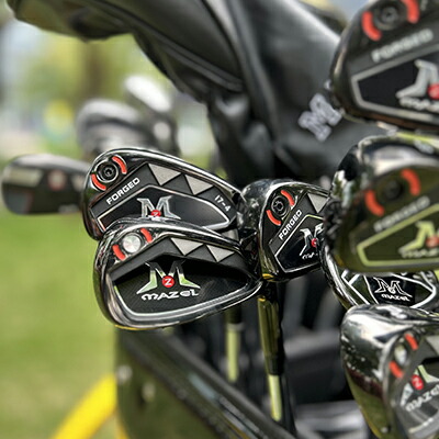 楽天市場】MAZEL アイアンセット 9本組 3番 4番 5番 6番 7番 8番 9番