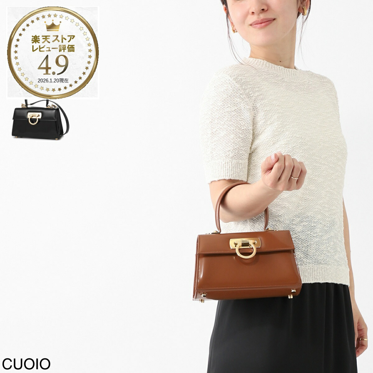 楽天市場】フェラガモ FERRAGAMO ハンドバッグ 2WAY レディース t