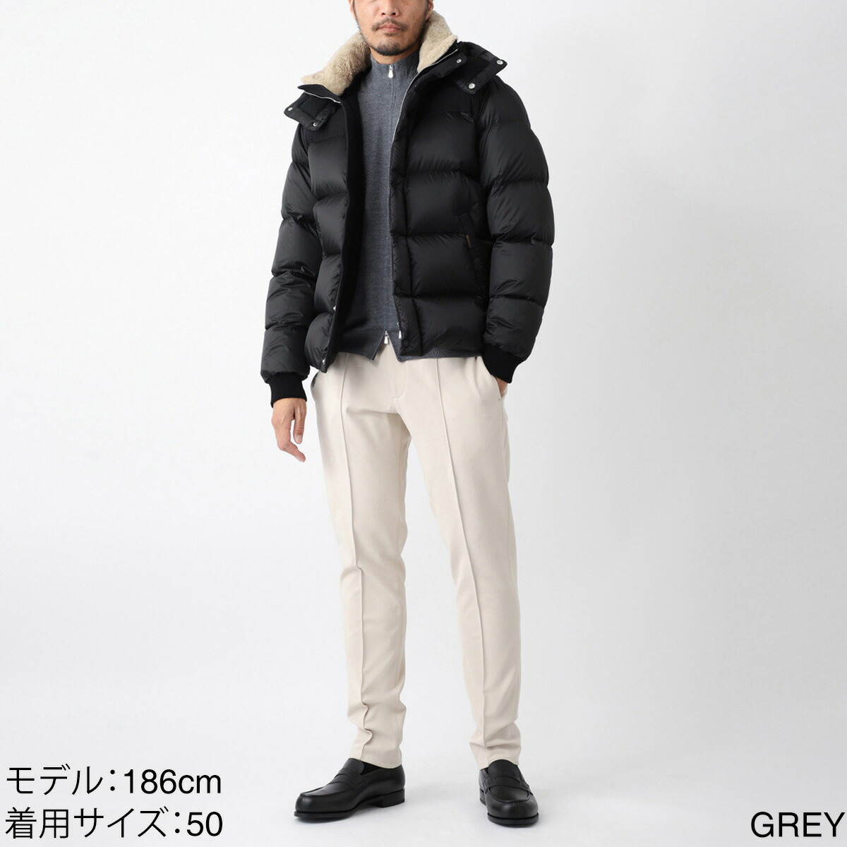 楽天市場】グランサッソ Gran Sasso ジップアップニットカーディガン