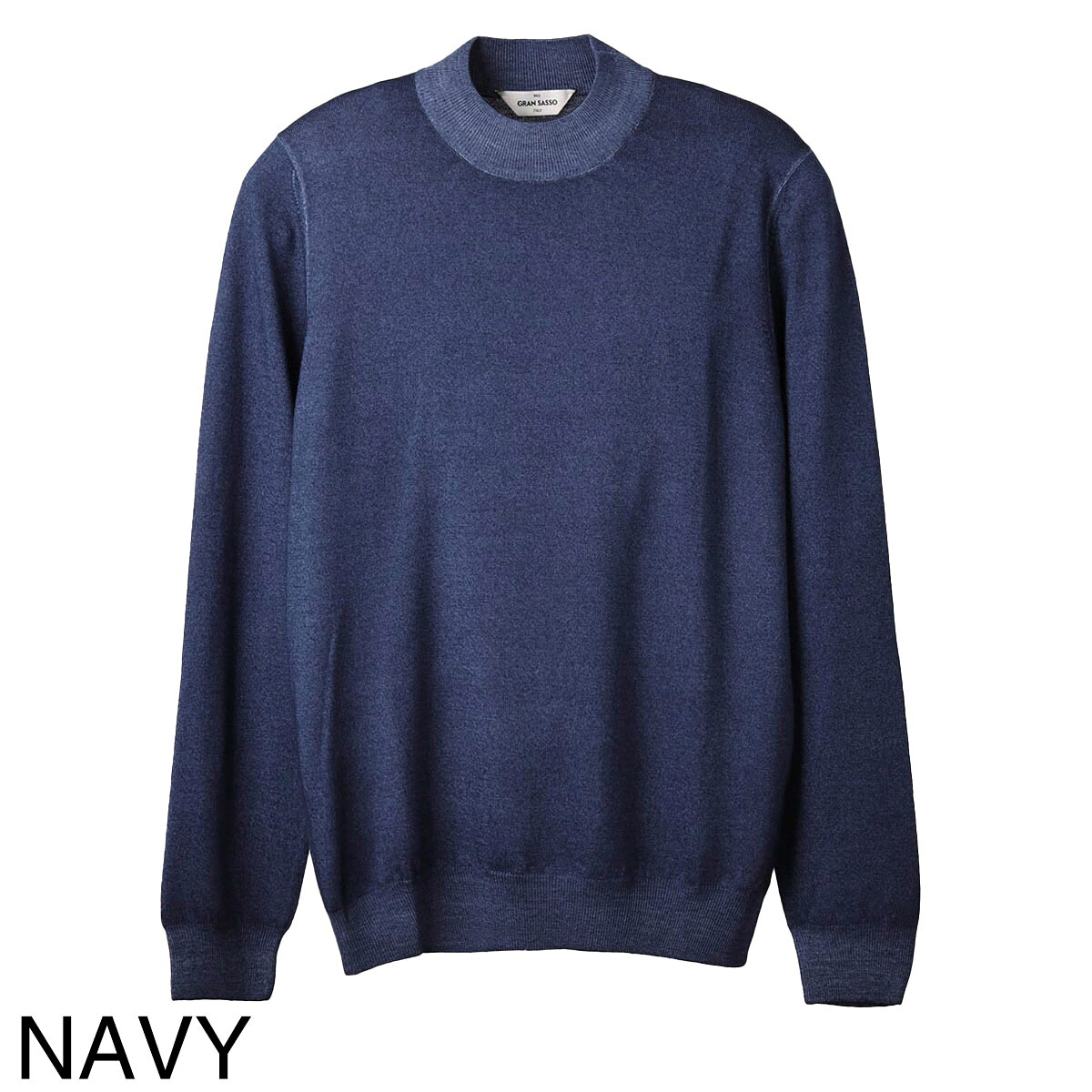 楽天市場】グランサッソ Gran Sasso モックネック ニット メンズ