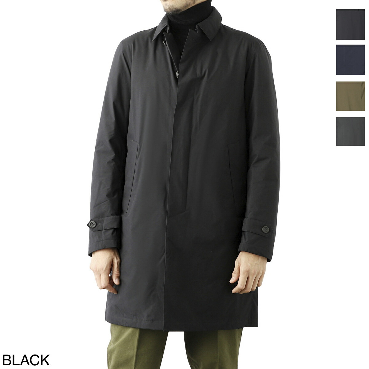 楽天市場】ヘルノ HERNO ダウンコート ステンカラ—コート メンズ