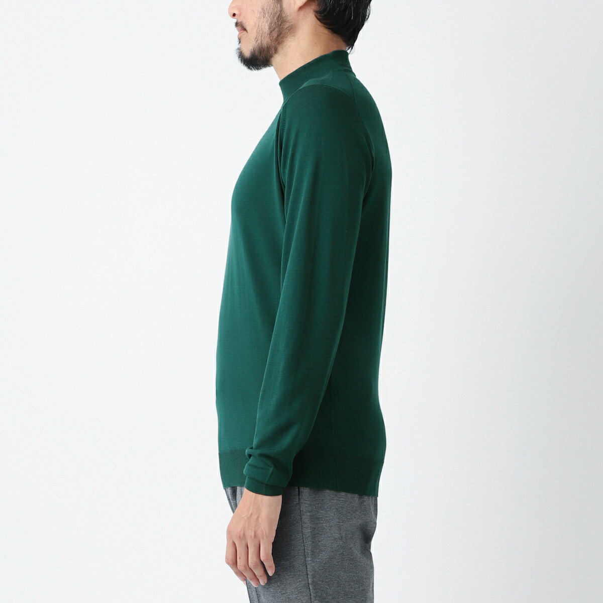 楽天市場】ジョンスメドレー JOHN SMEDLEY モックネック ニット メンズ
