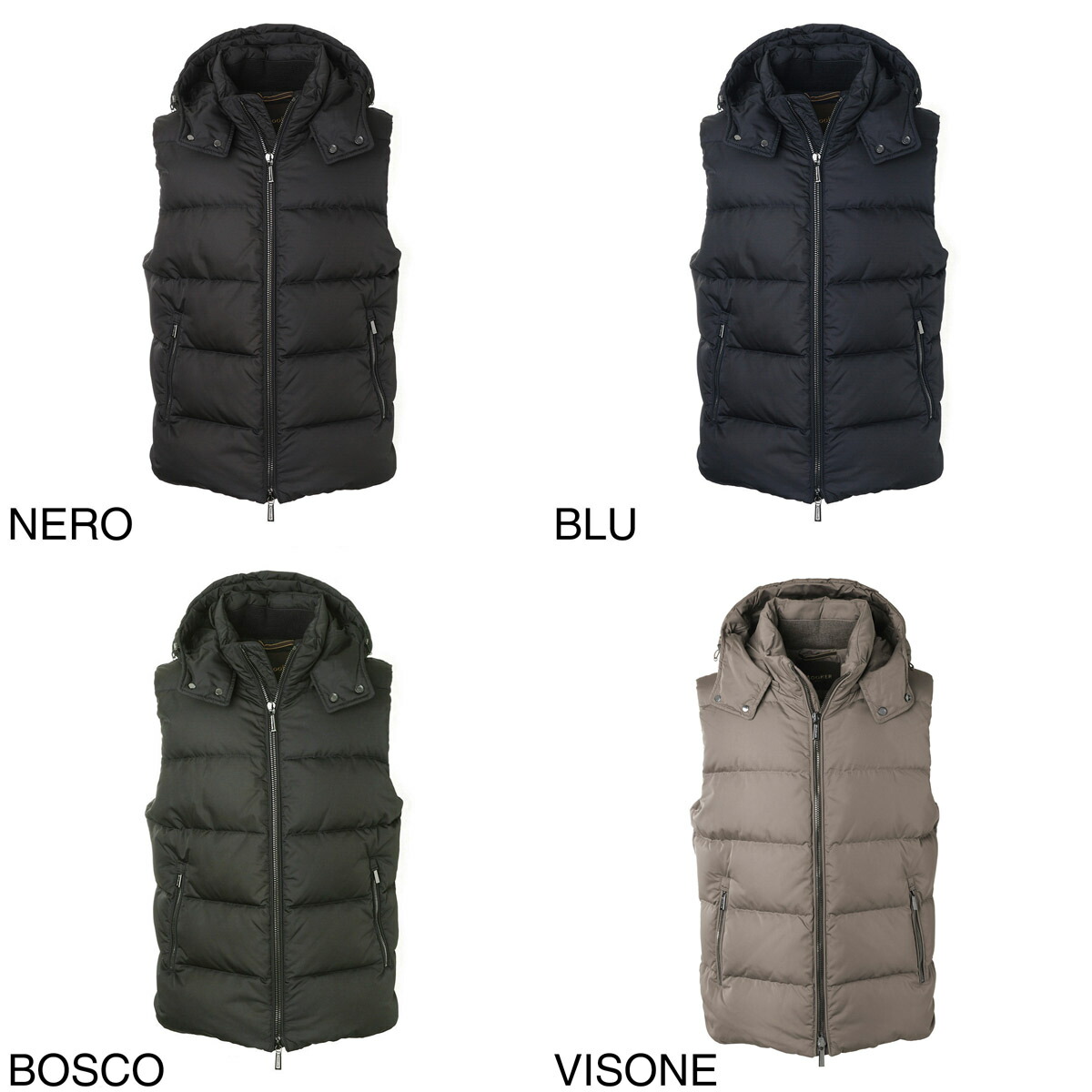 楽天市場】ムーレー MOORER ダウンベスト メンズ 大きいサイズあり