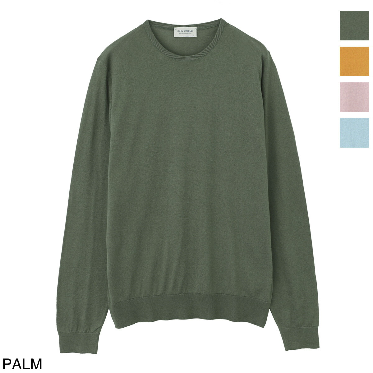 楽天市場】ジョンスメドレー JOHN SMEDLEY クルーネック 長袖ニット