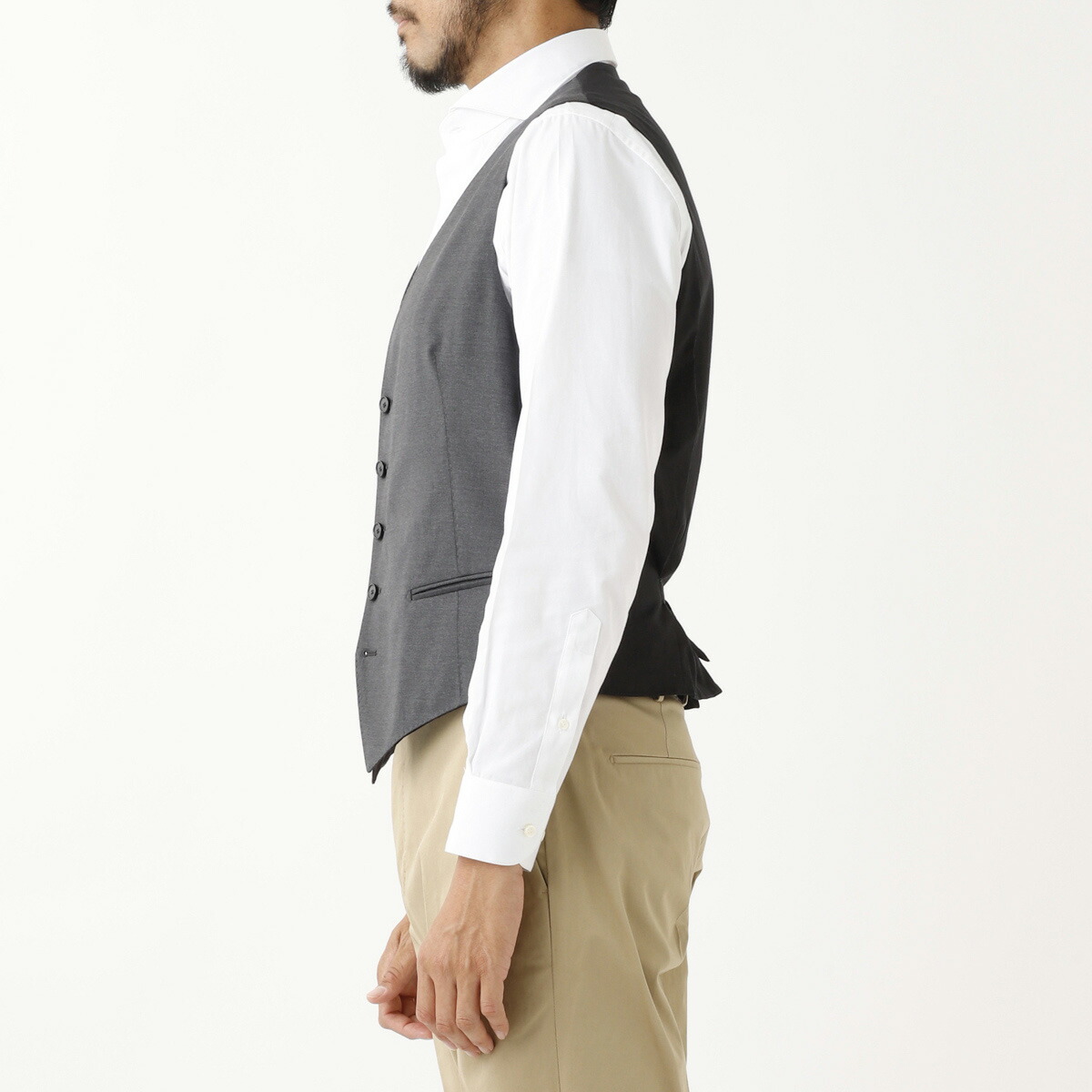 タリアトーレ溢れる高級感TAGLIATORE ベスト ジレ アウター 織り柄