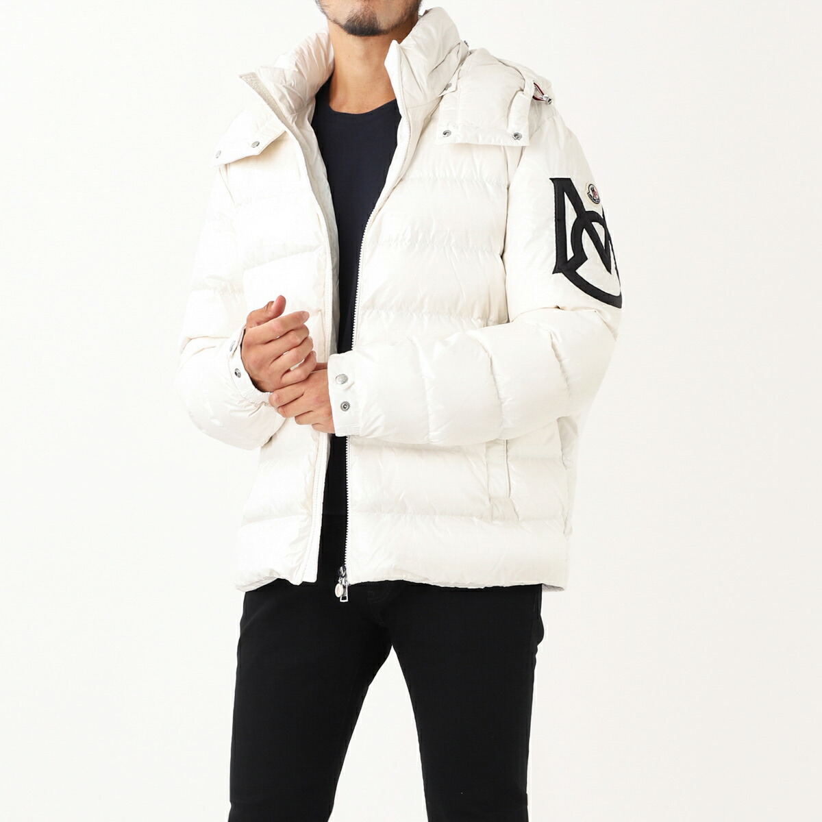 楽天市場】モンクレール MONCLER ダウンジャケット ホワイト メンズ