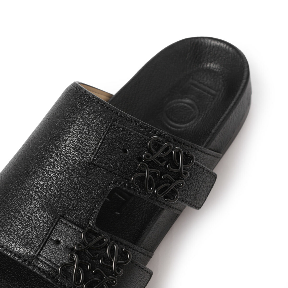 楽天市場】ロエベ LOEWE スライドサンダル ブラック レディース