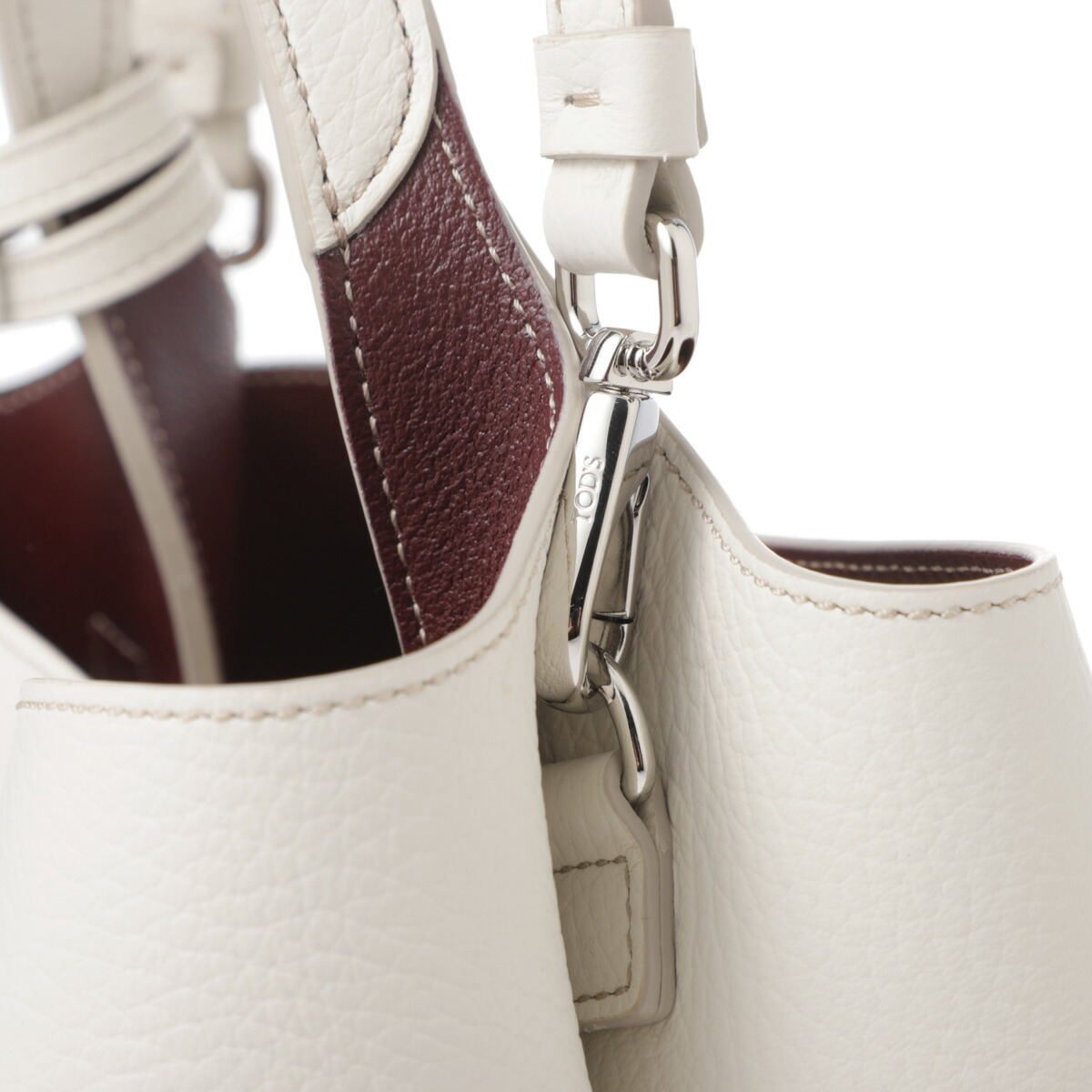 楽天市場】トッズ TODS ハンドバッグ 2WAY ショルダーバッグ ホワイト