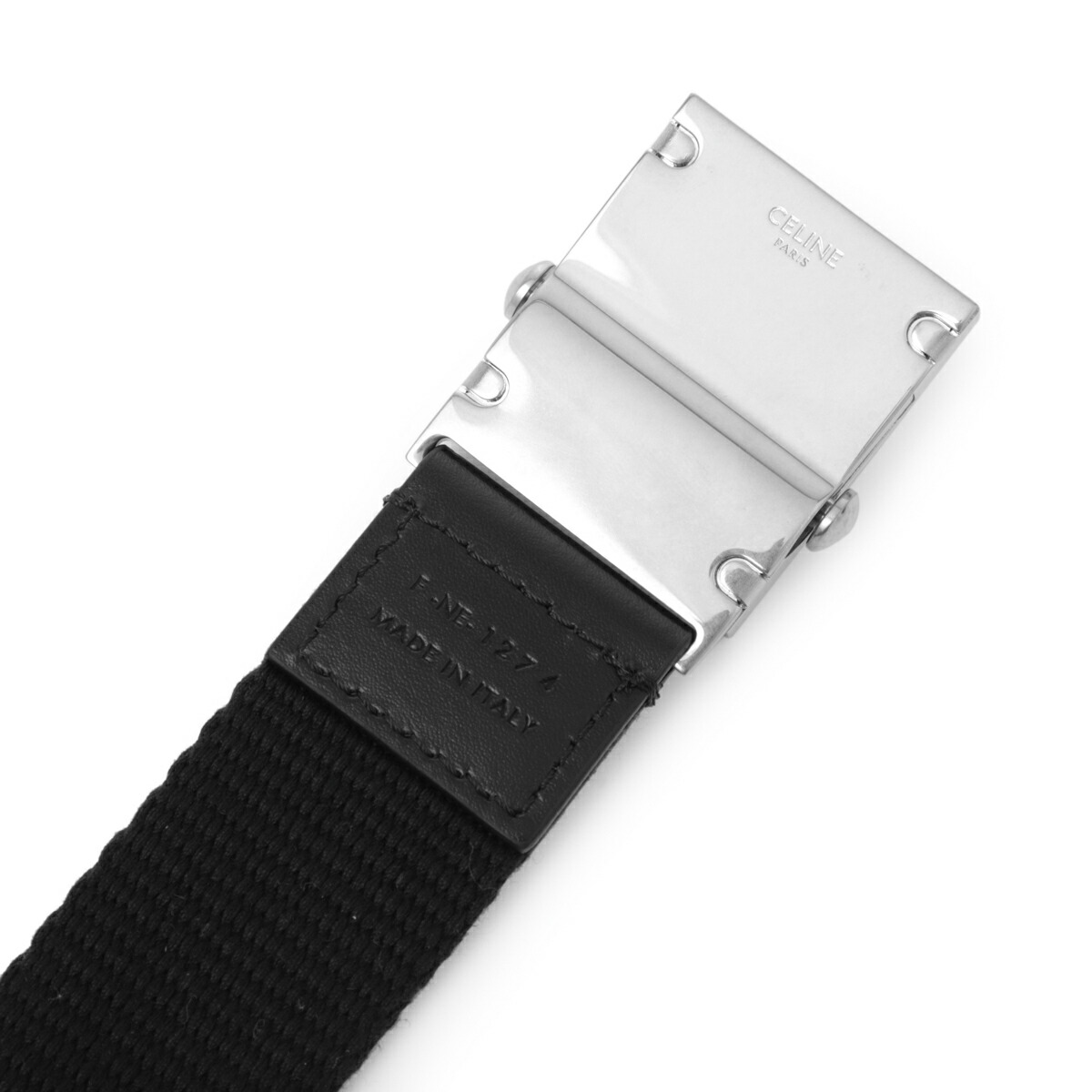 楽天市場】セリーヌ CELINE ベルト スケーターベルト ブラック メンズ