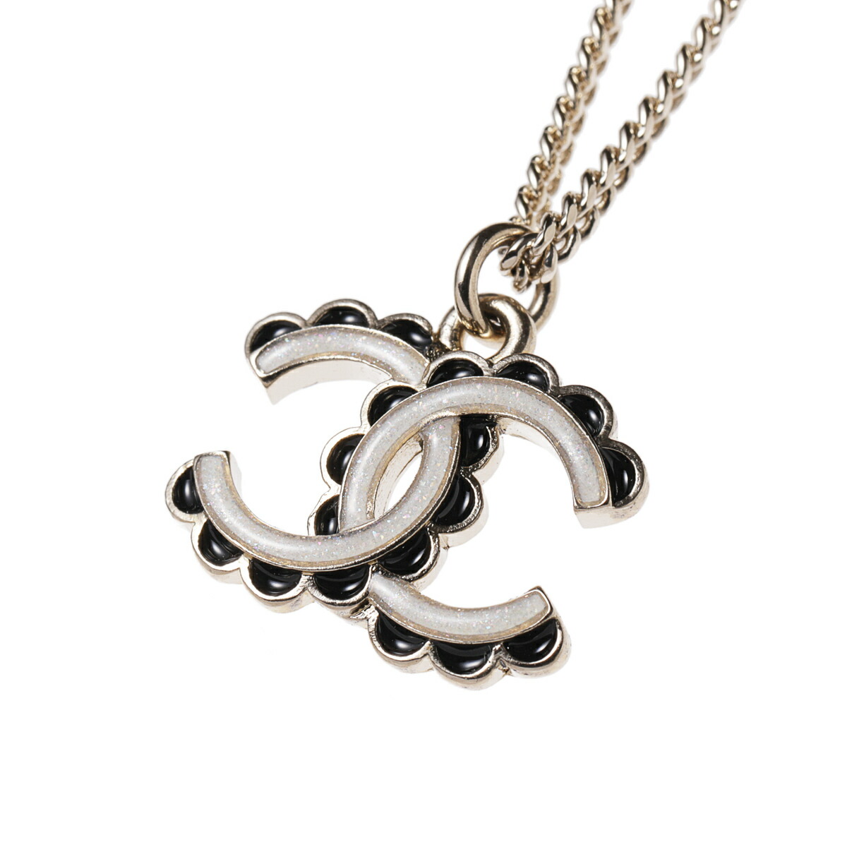 楽天市場】シャネル CHANEL ネックレス ゴールド レディース abe163