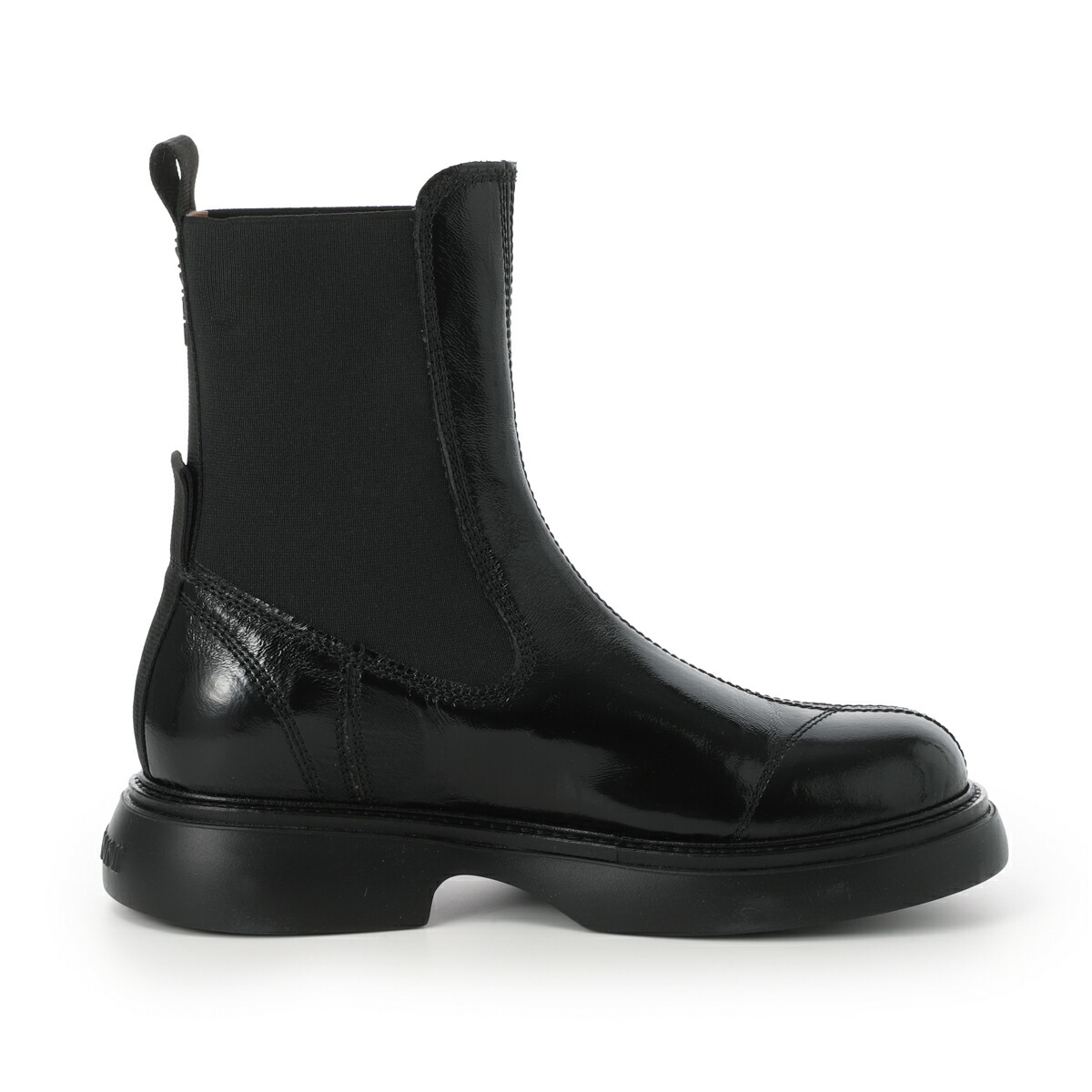 楽天市場】ガニー GANNI チェルシーブーツ ブラック レディース 大きい