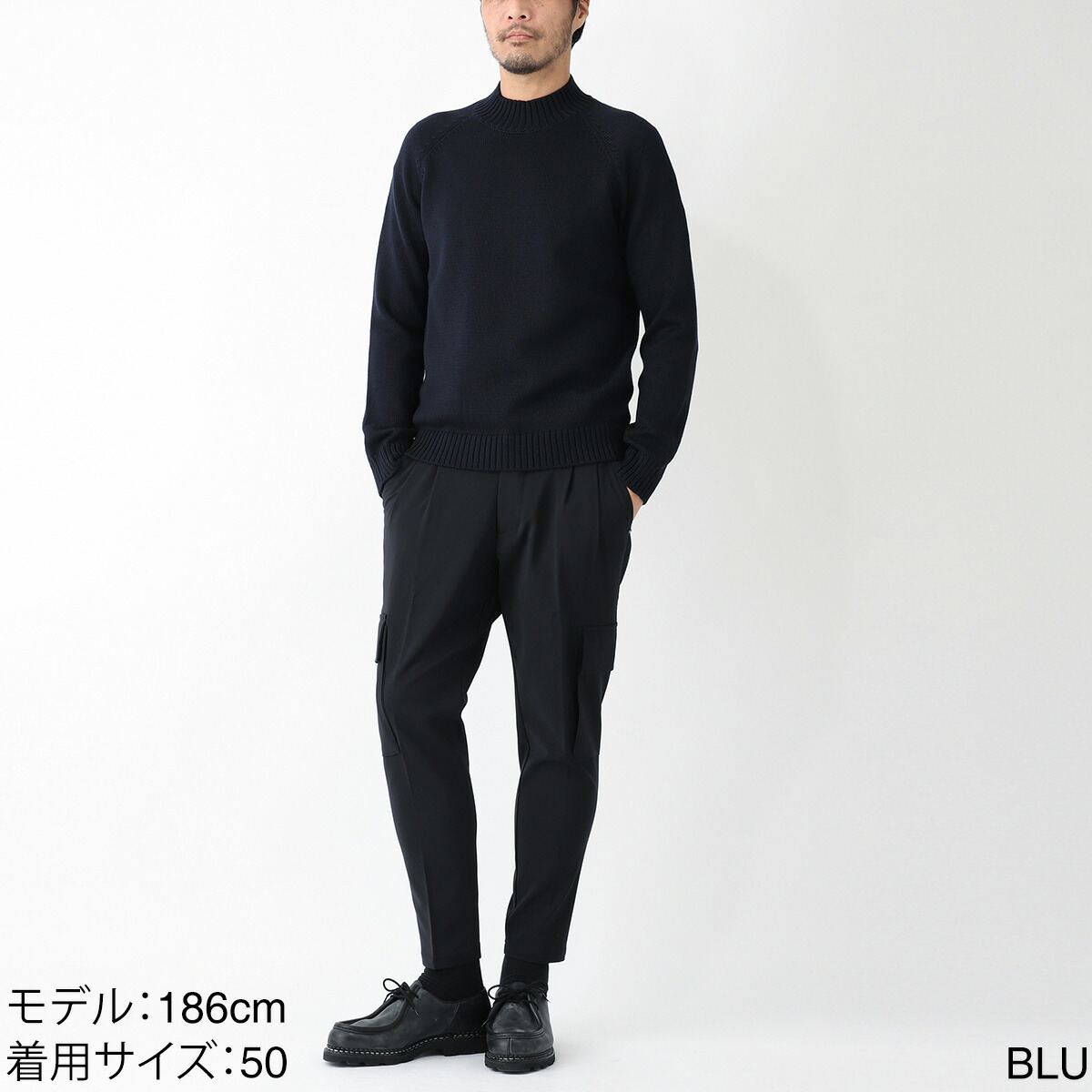 楽天市場】ザノーネ ZANONE モックネック ニット メンズ 大きいサイズ