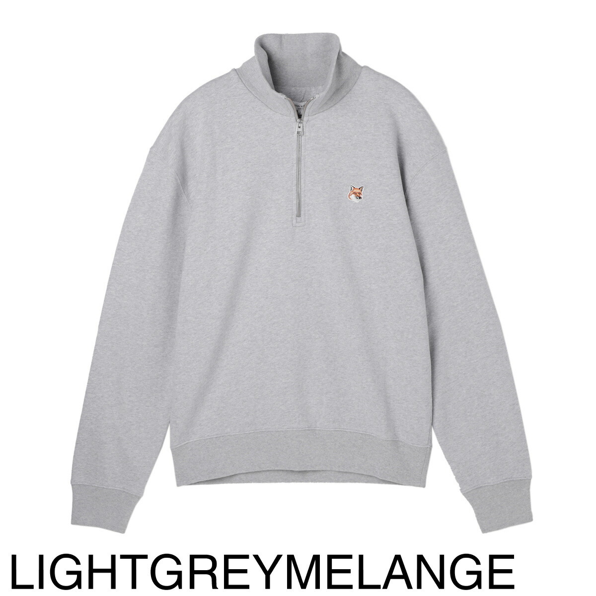楽天市場】メゾンキツネ MAISON KITSUNE ハーフジップ スウェット