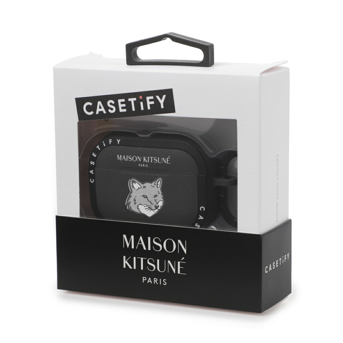 楽天市場】メゾンキツネ MAISON KITSUNE AirPods Pro ケース ブラック