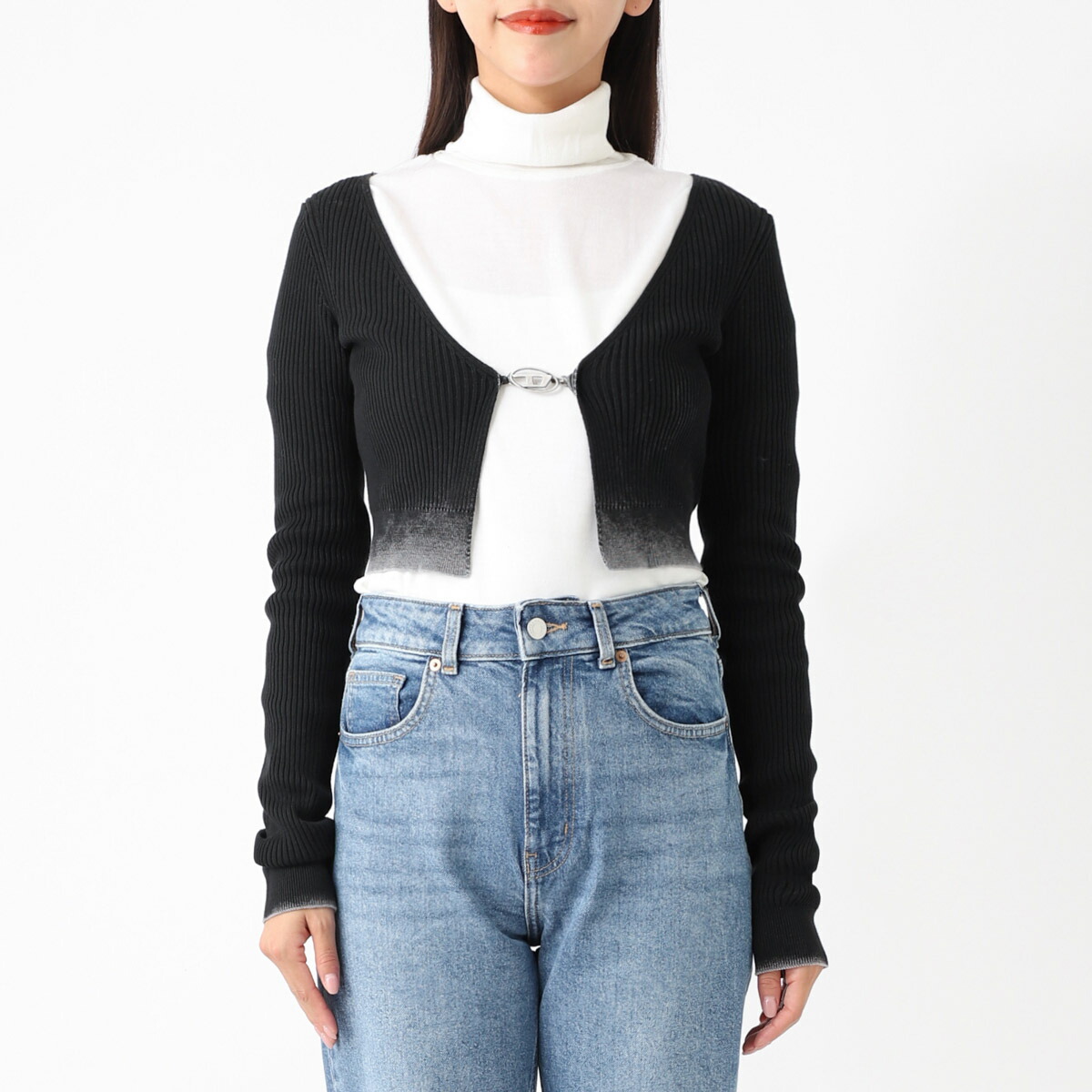 楽天市場】【2万円均一】ディーゼル DIESEL カーディガン ブラック