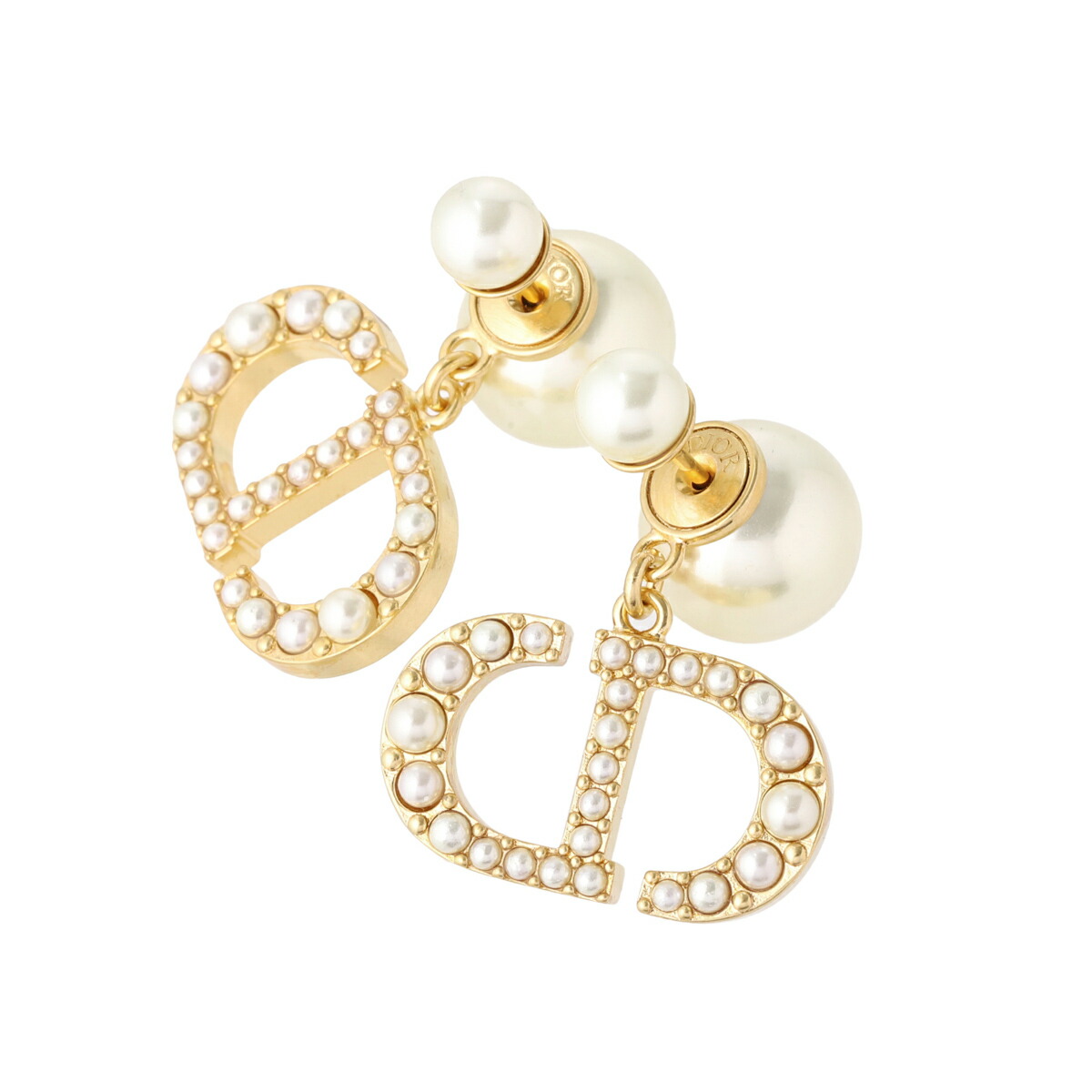 楽天市場】ディオール DIOR ピアス ゴールド レディース e1654trirs