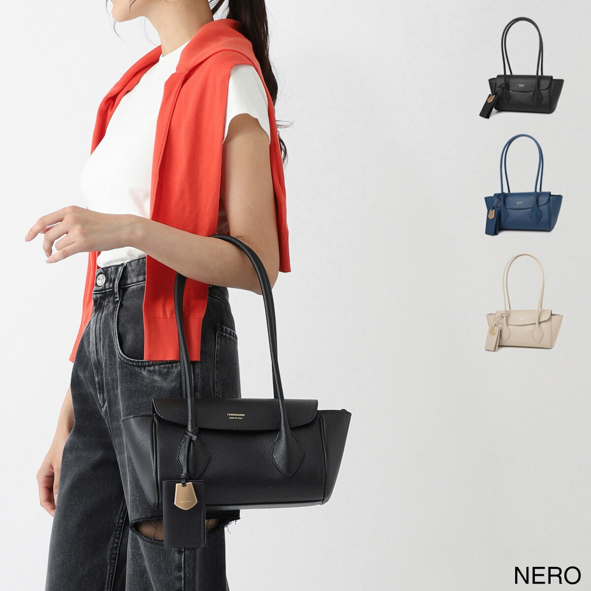 楽天市場】フェラガモ FERRAGAMO トートバッグ レディース florenc ew