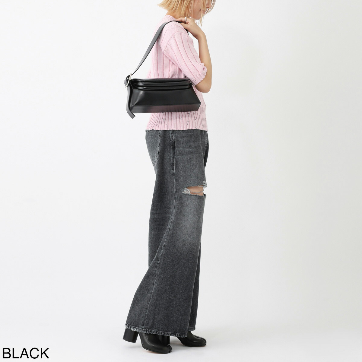 楽天市場】オソイ OSOI ショルダーバッグ ブラック レディース 22fb010