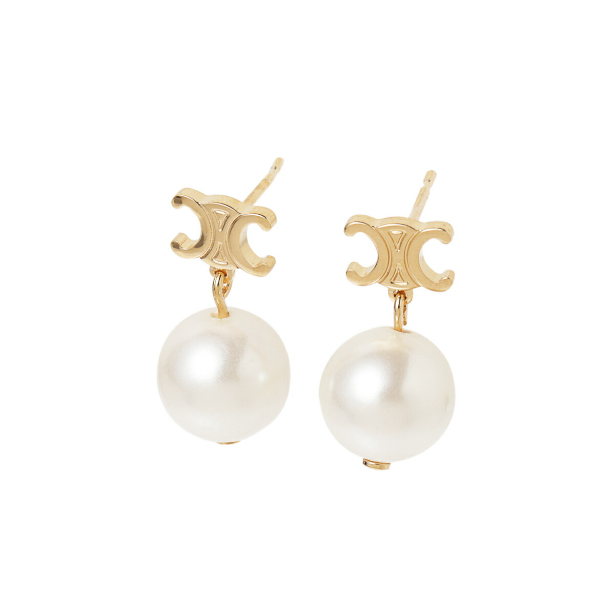 楽天市場】セリーヌ CELINE ピアス ゴールド レディース 460tz 6prb