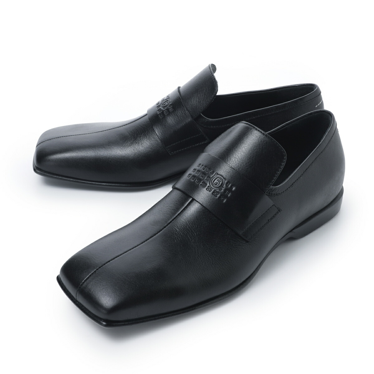 あんしん鑑定◎マルジェラローファー /黒 /普段23.5着用でちょうどの