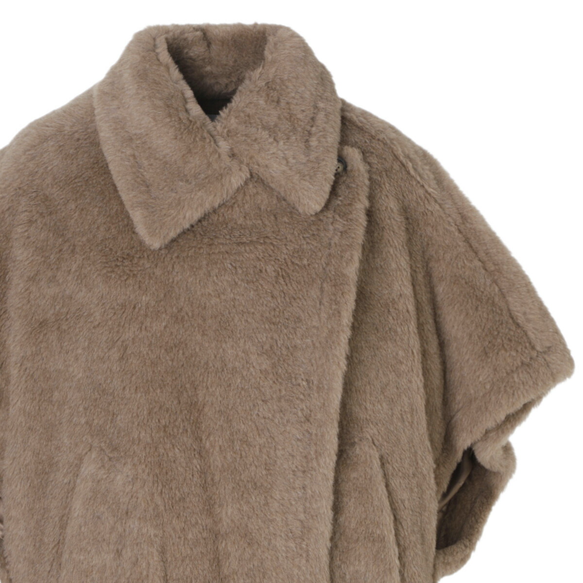 楽天市場】マックスマーラ Max Mara ケープ ポンチョ ブラウン