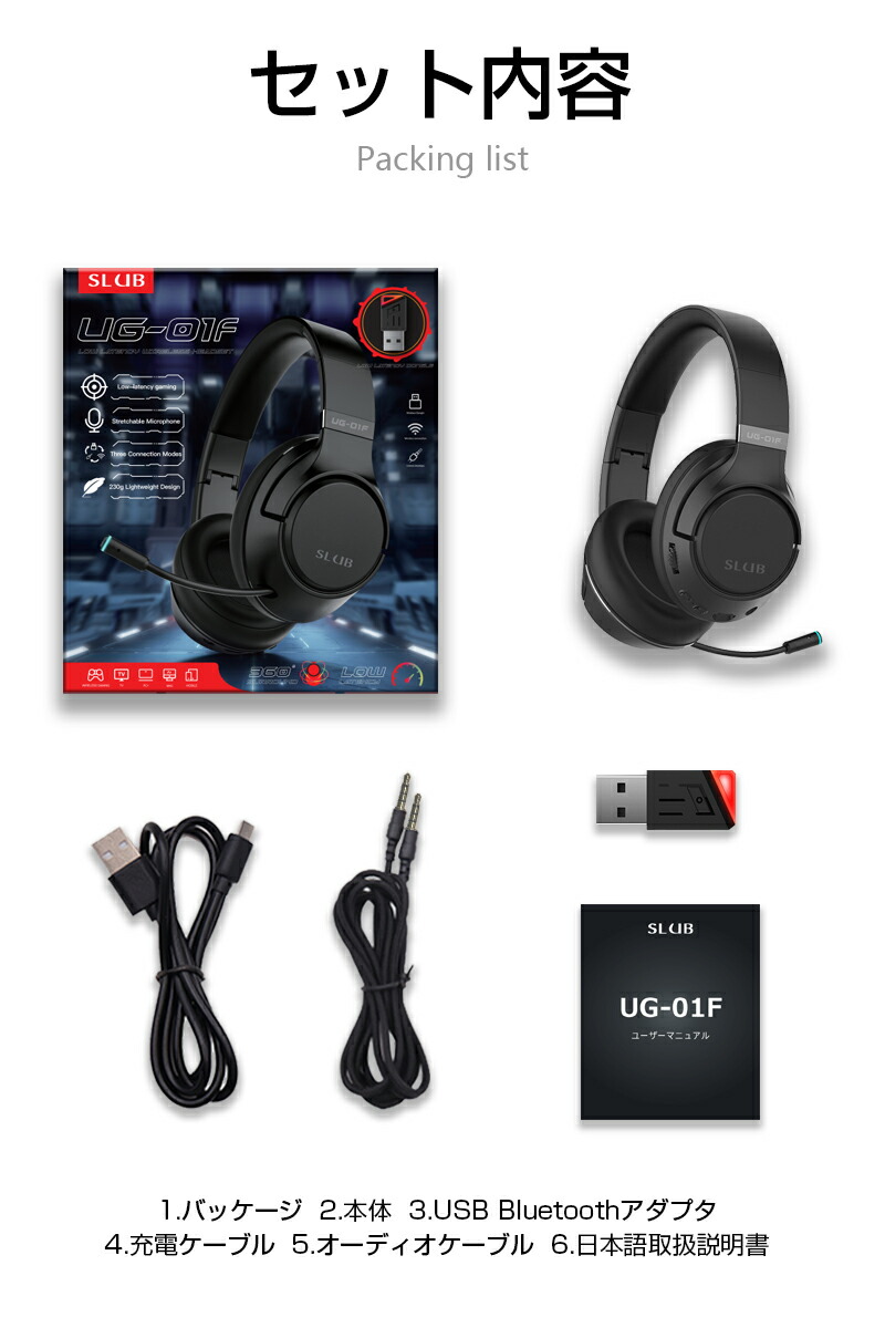 楽天市場】ゲーミングヘッドセット Bluetooth5.2 ワイヤレスイヤホン