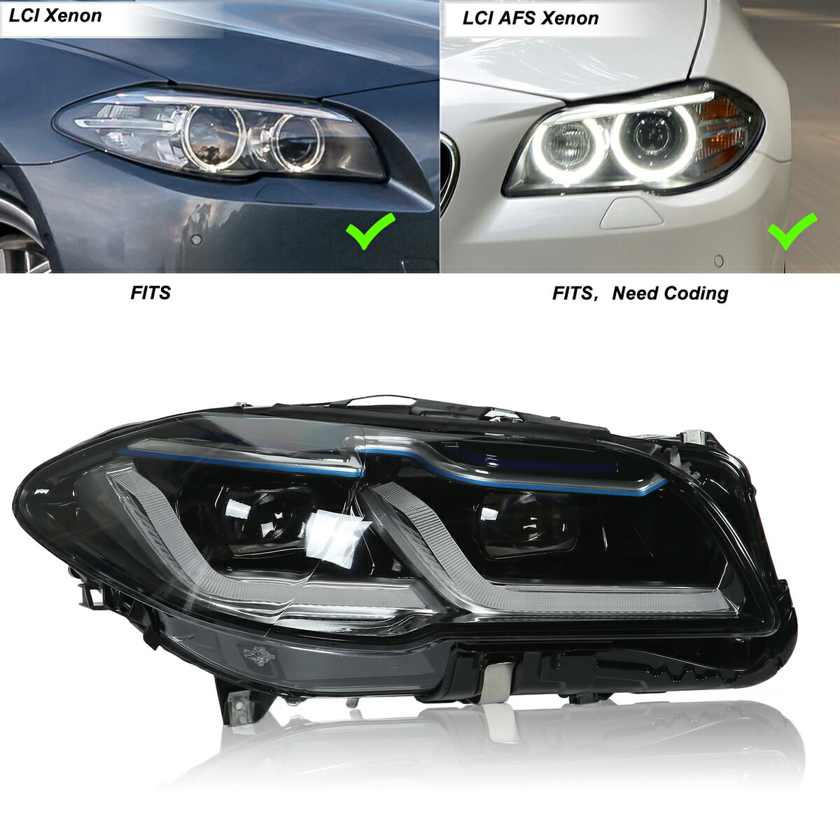 楽天市場】LEDヘッドライト 2個セット 左 右 進級版 ライトスタイル